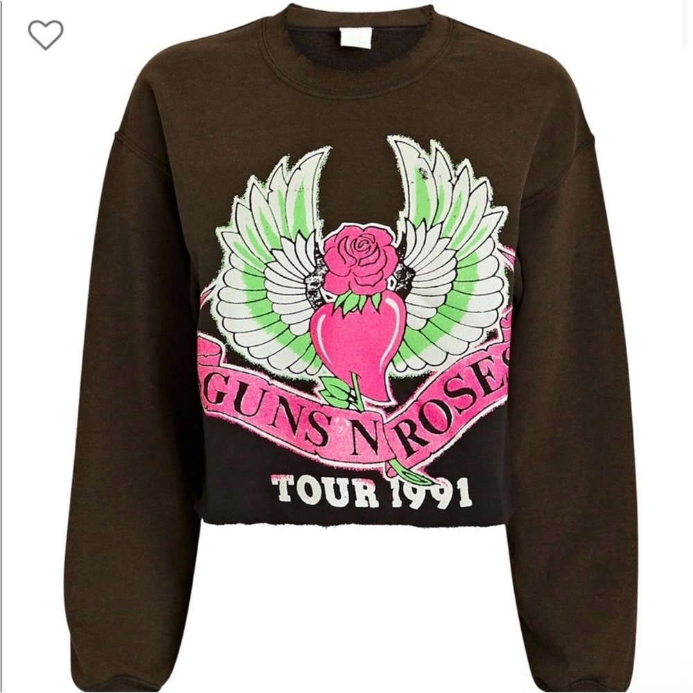 MadeWorn XS Guns N' Roses Vintage 1991 Sweatshirt